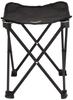 BUNDOK Mini Aluminum Medium with Storage Compact Chair Stool, Size, Black, BD-116BK, Case,