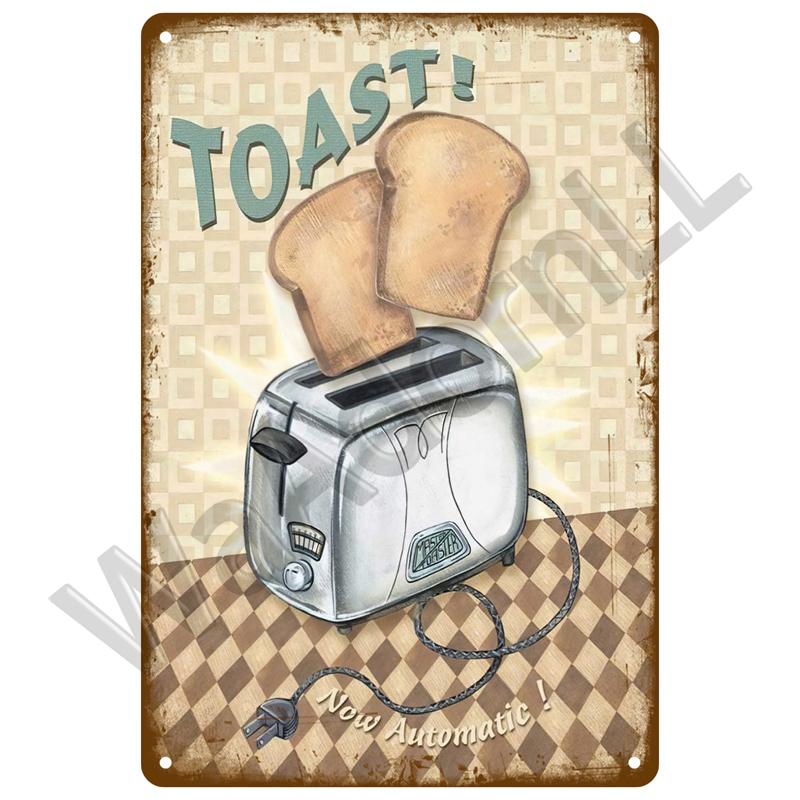 Ретро-тарелка, фаст-фуд, винтажная жестяная табличка, металлическая табличка, хот-дог, постер, домашний декор для кухни, кафе, бара, живопись