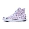 Chuck Taylor All Star Круглый носок Удобные Прочные Дышащие Высокие парусиновые кеды Детские кроссовки Фиолетовые A08118C