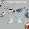 Halloween Fantasy Creature Headpiece Gothic Angel Moth Sheep Ear Cosplay Prop Comic Con