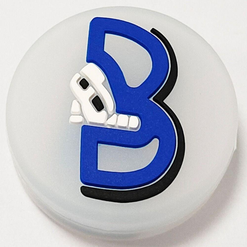 Силиконовый теннисный амортизатор с 26 английскими буквами, теннисная ракетка, амортизатор, ракетка для сквоша