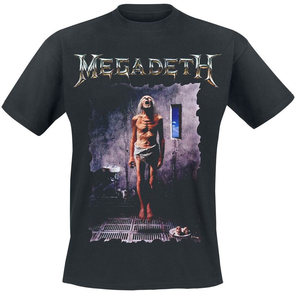 Megadeth Countdown To Extinction Album Unisex Cotton T-shirt Cover Print Thrash Metal Tee