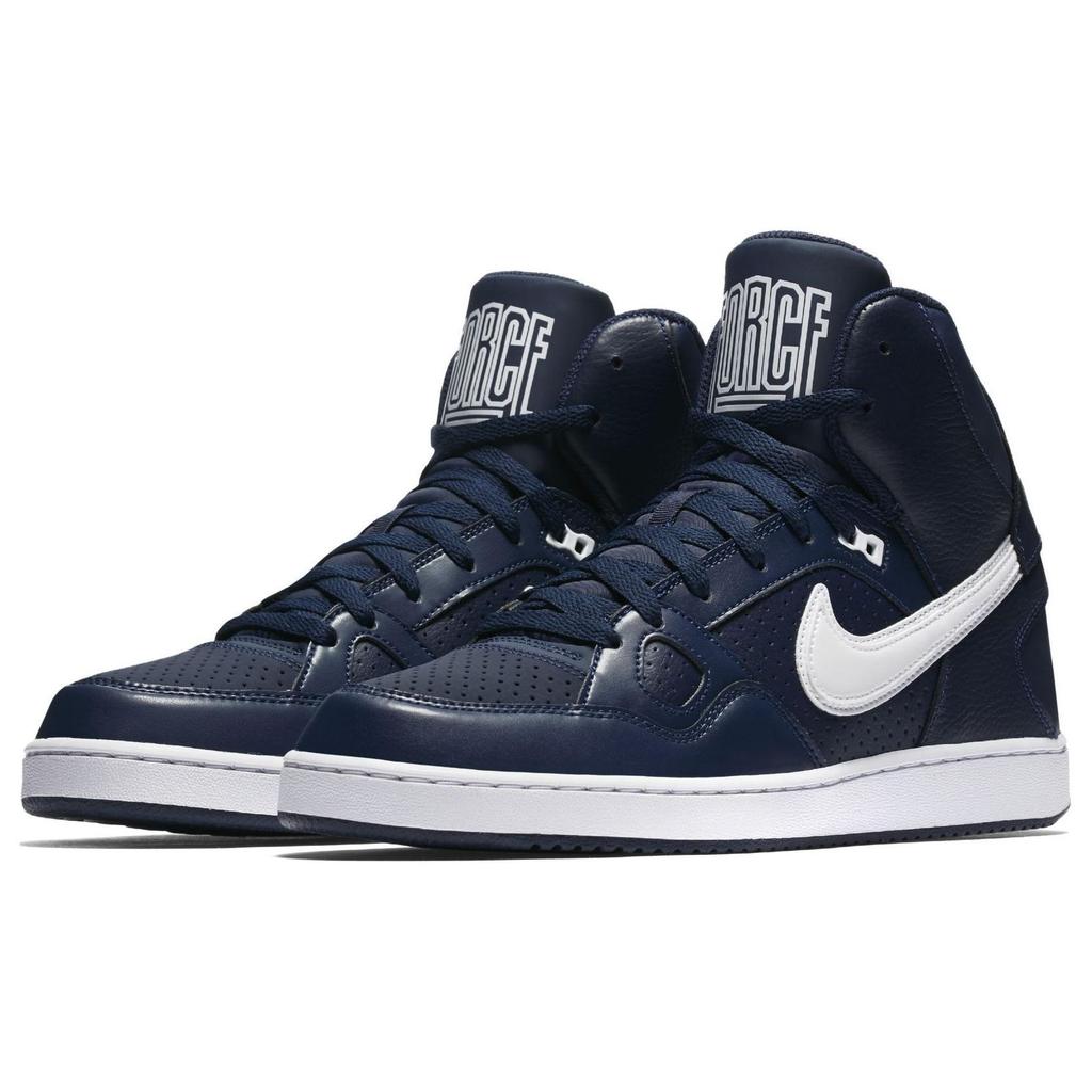 Nike Кроссовки мужские Son of Force Mid Midnight Navy Синий Белый 616281-411