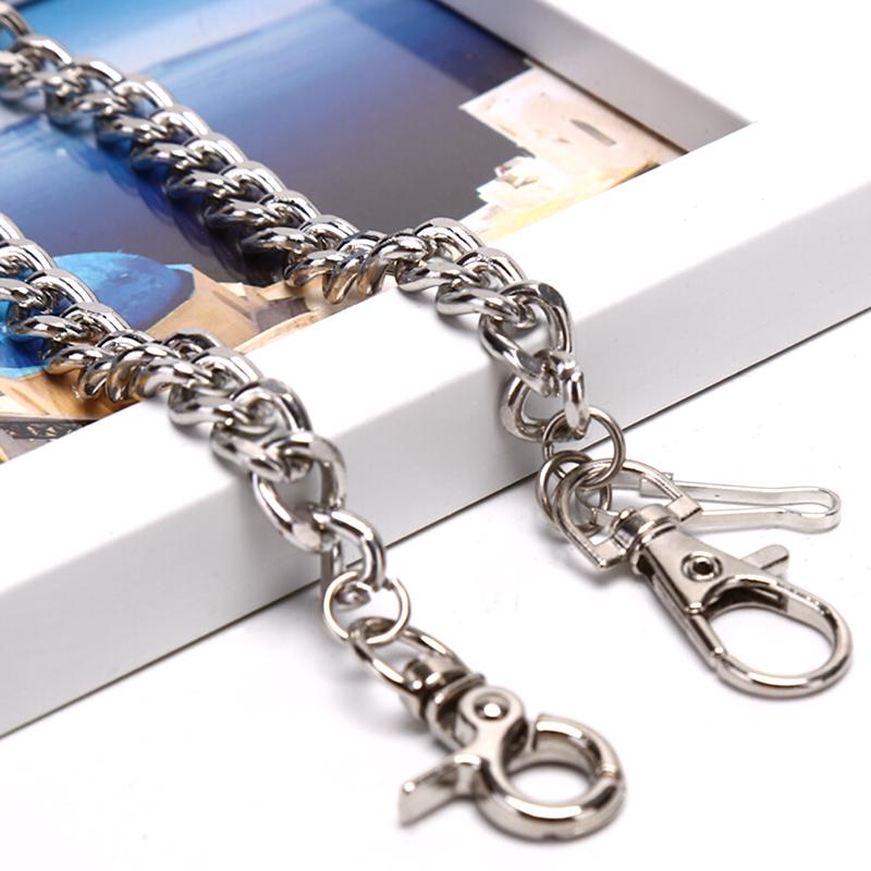 Брелок длиной 60 см, брелок для ключей, модные брюки, джинсовый кошелек для ключей, петля для ремня, зажим