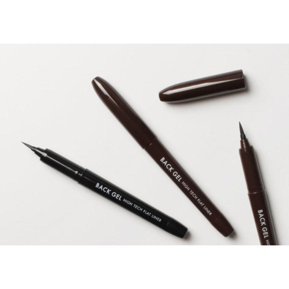 Tony Moly Гель для ног Back Gel High Tech Flat Liner 1,2 г, 01 Gel Black, 2 шт.