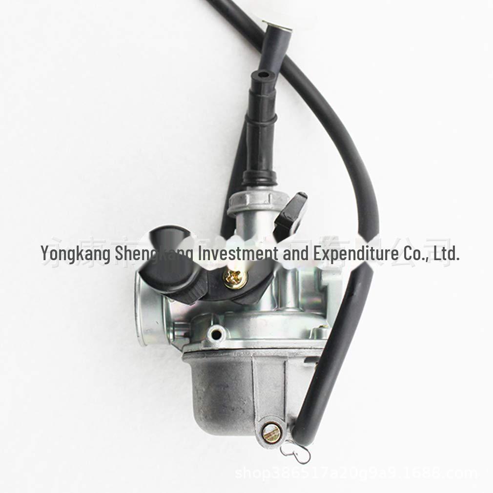 Карбюратор PZ19 19 мм для 110 куб. см, ручная заслонка, цинковый и алюминиевый сменный