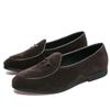 Мужская обувь весна лето новая повседневная обувь мода set foot loafers тренд мужские маленькие кожаные loafers обувь H570