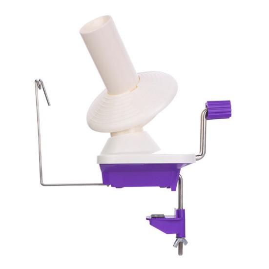 Yarn Ball Winder for Crocheting Wool Winder with Adjustable Table Clamp Hand Operated Yarn Cake Maker Gift for DIY Enthusiasts