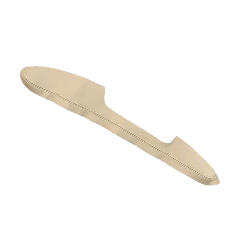Car Front Left Door Armrest Panel ert Cover Trim LHD Fit for BMW E90 2005-2007 2008 2009 2010 2011 Beige Microfiber Leather