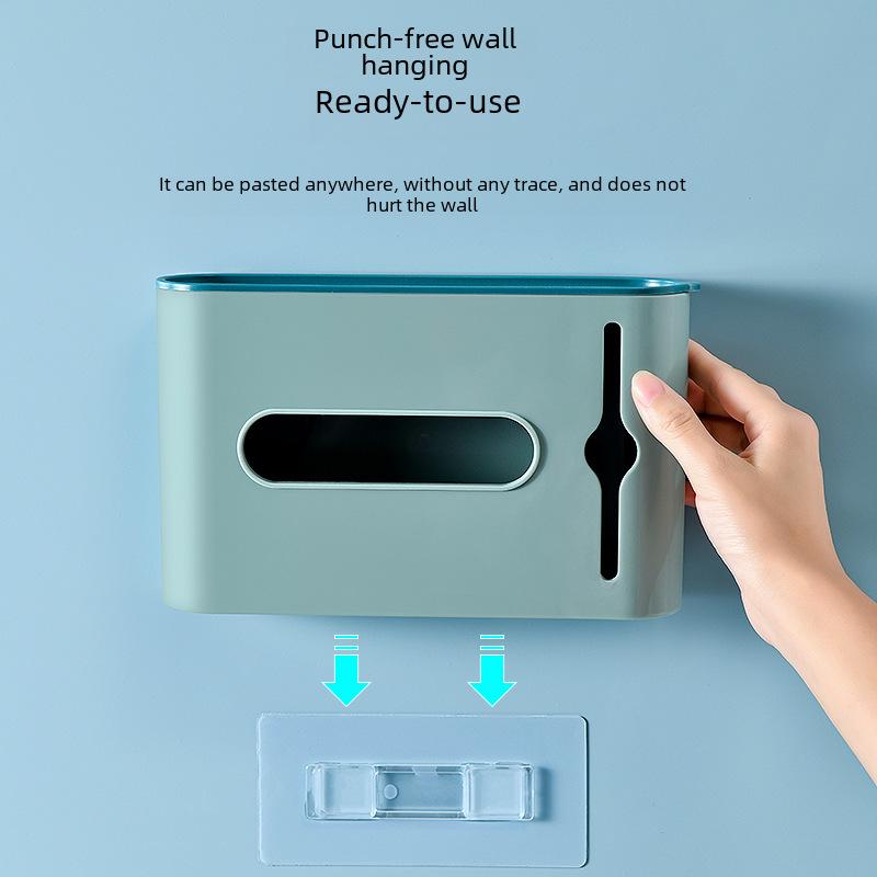 Настенный ящик для хранения мусорных мешков без отверстий для кухни и ванной комнаты