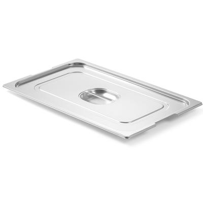 Крышка для контейнера GN Profi Line с вырезом для ручек GN12 265x325мм нержавеющая сталь Hendi 804223