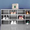 304 Stainless Steel 40-Compartment Vertical Shoe Cabinet