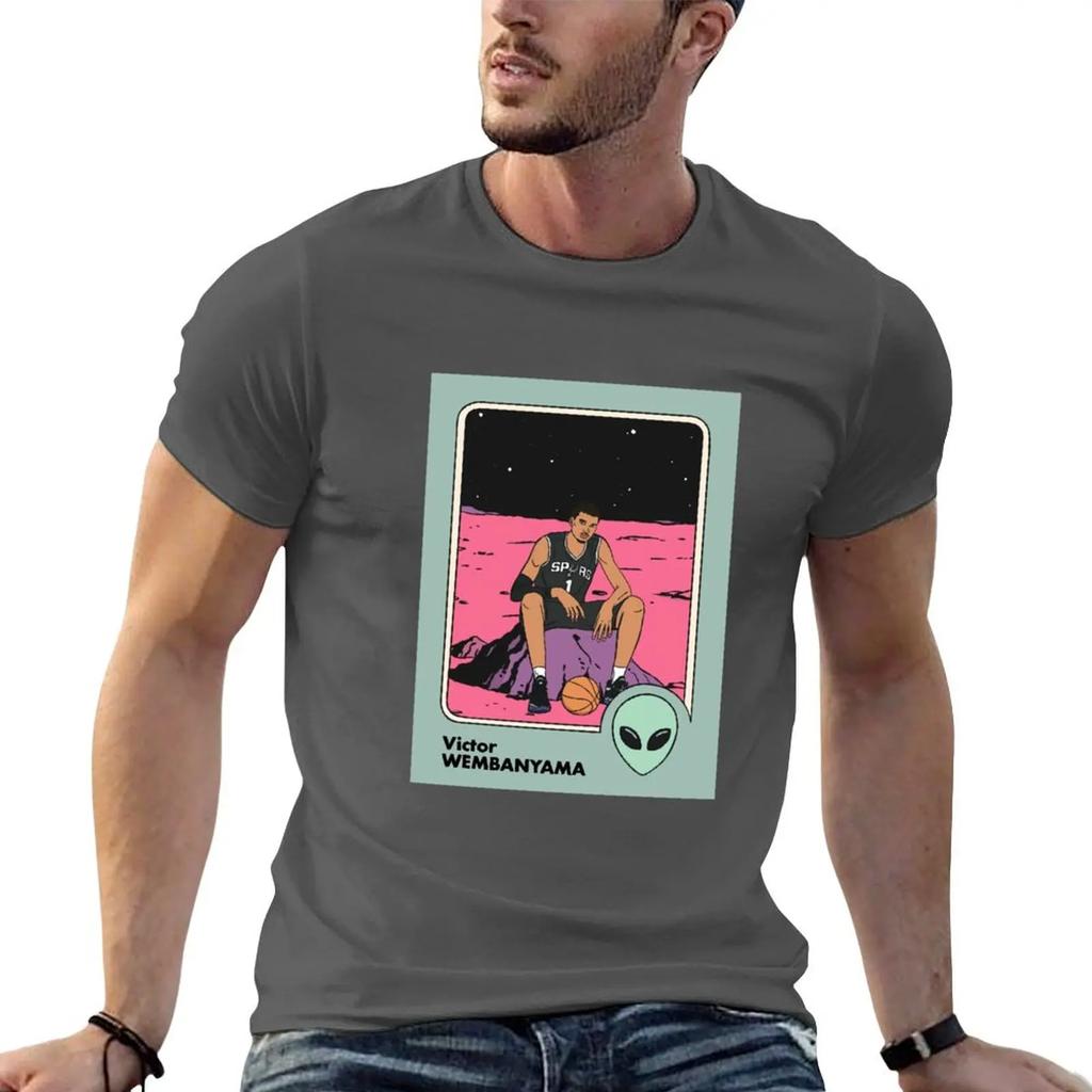 Victor Wembanyama X Dr Unisexhattan Vintage Trading Card Tshirt Sports Fans Designer Shirts Outfits For Unisex