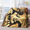 Pyramid Wars Aliens Personalized Text Blanket Throw Customizable Blanket Ultra-Soft Great for Bed Seaside Sofa Picnics for All Occasions