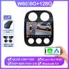 4G автомобильный Android для Jeep Compass Patriot 2011 - 2017 авто радио мультимедийный плеер GPS навигация Carplay QLED экран без 2din DVD