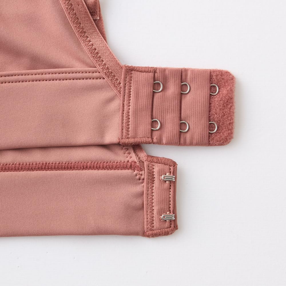 Женский бесшовный бюстгальтер без косточек Adidas AP0155 Back Brilliant M, влагоотводящий, быстросохнущий, чашка пуш-ап, застежка на крючках, коричневый,