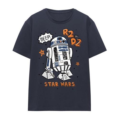 Star Wars Womens/Ladies R2-D2 Marker T-Shirt