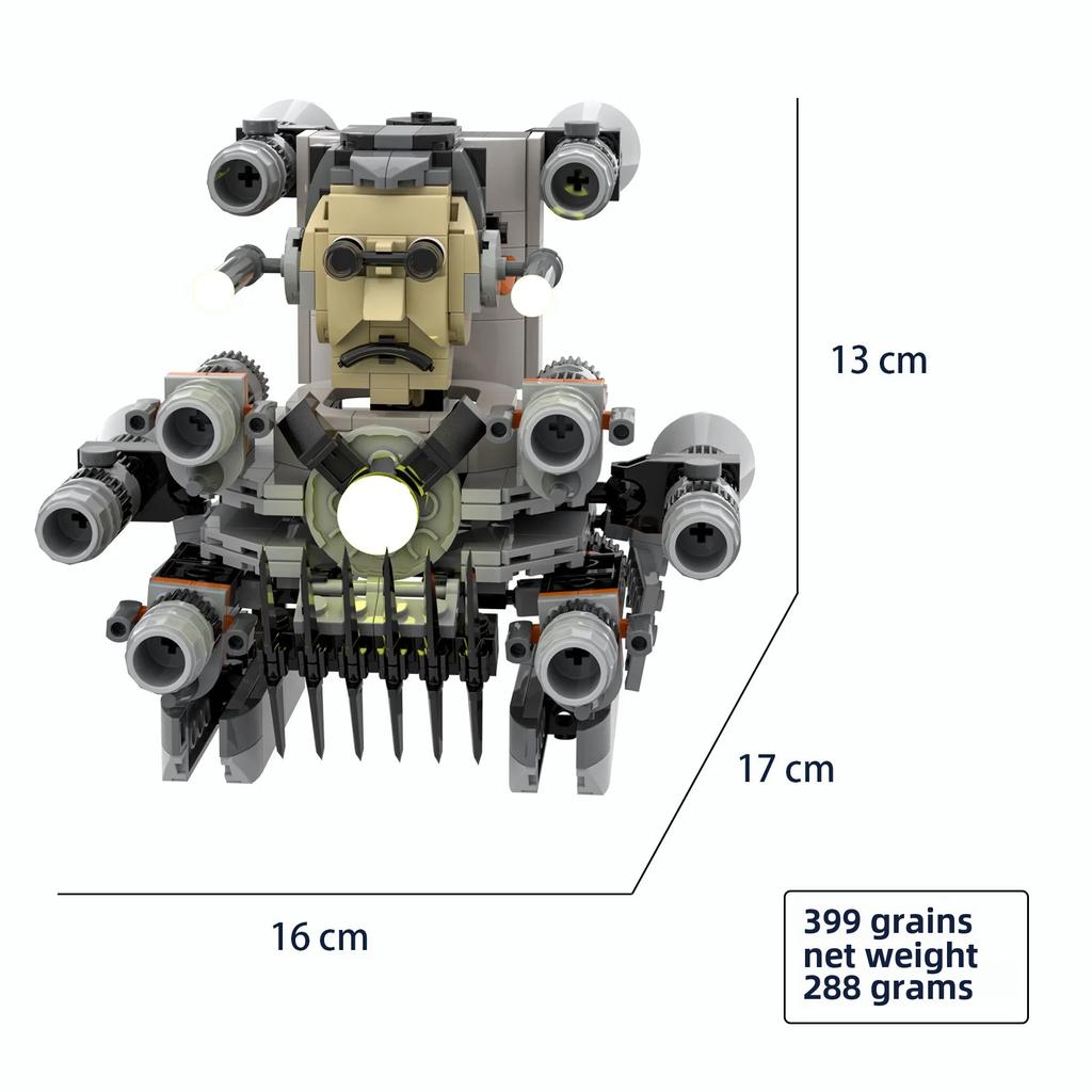 King Building Blocks Toy Speaker TV Boss Kamala Titan TV Man Building Blocks Set Детские игрушки