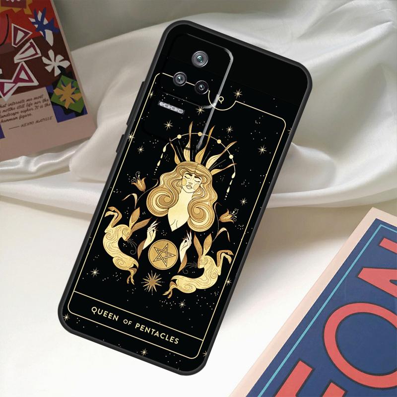Witches Moon Tarot Mystery Totem Funda For POCO M6 Pro X3 X4 X5 X6 M5s F3 F5 Xiaomi 13T Pro 12T 11T 12 13 Lite 14 Ultra Case