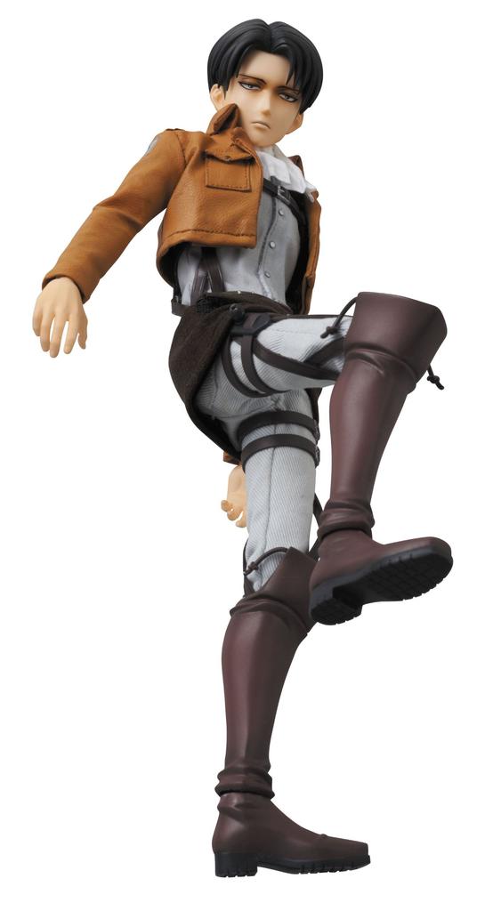 RAH Real Action Heroes Атака титанов Леви масштабная окрашенная подвижная фигурка производство ограниченное количество деталей 1/6 ABS&ATBC-PVC (впервые включено)