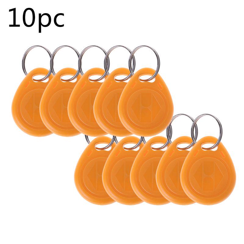 10 шт., Дубликатор, клон, бейдж, записываемый RFID-тег 125 кГц, наклейка для карты llavero Porta Chave