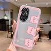 For Honor 200 Pro Phone Case Fashion Flower Transparent Back Cover For Honor 200Pro Soft TPU Silicone Anti Drop Bumper Fundas
