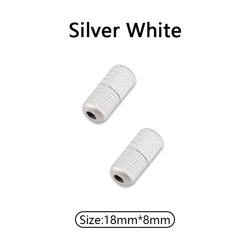 1 Pair Aluminum Capsules Lock Shoelaces Sneakers Buckle Metal No Tie Shoe Laces Colorful Lock Buckle Kits Shoelace Accessories