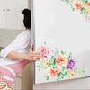 Decor Peony Flowers Wall Sticker for Toilet,Bathroom, Kitchen, Toilet, Fridge