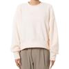 Nike Sweatshirts Women's Beige Crew Neck Moderate Other DQ6845-838