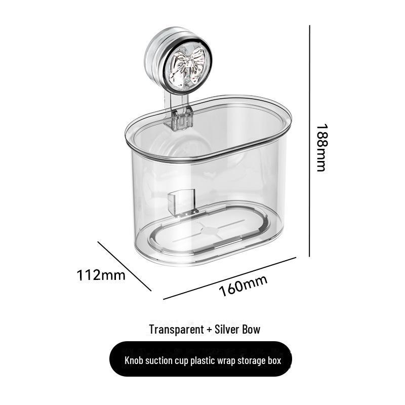 Настенный органайзер для пластиковых пакетов на присоске