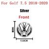 For Volkswagen Golf 7 MK7 Golf 7.5 MK7.5 140mm 135mm 113mm VW Logo ABS Emblem Car Hood Front Grill Rear Trunk Badge VW Accessory
