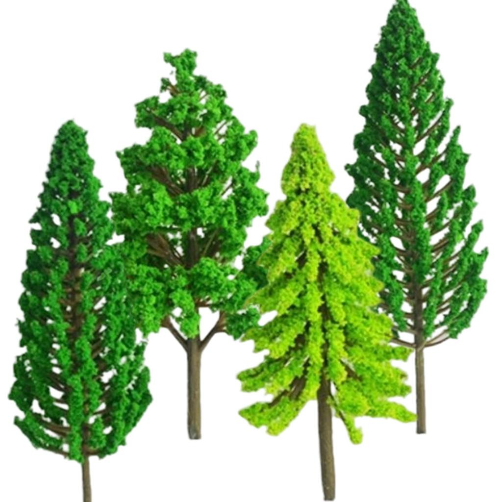 Leiasnow Диорама Модель Лесного Дерева 110 Деревьев Модельные Деревья Лесная Железная Дорога Архитектура Ландшафт N Масштаб (Деревья А, 110 деревьев 11 видов)