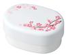 Tatsumiya SAKURA Компактный бенто x x 52955 Контейнер, Белый, Размер Прибл.. Ш13.5 Г9.5 В7.2 см,