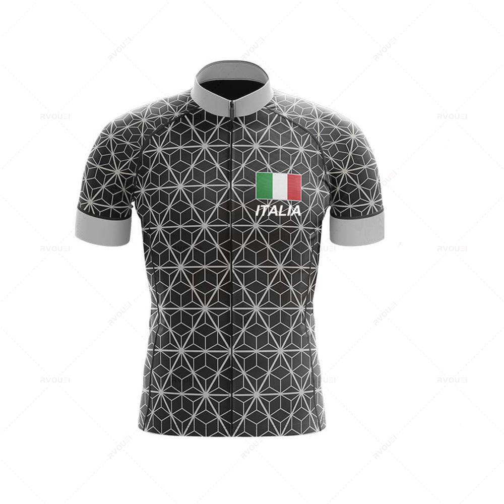 Italy Cycling Jersey Short SleeveTeam Men Bike Bib Shorts Clothes Maillot Cycling Sets MTB Clothing Ropa Ciclismo Maillot