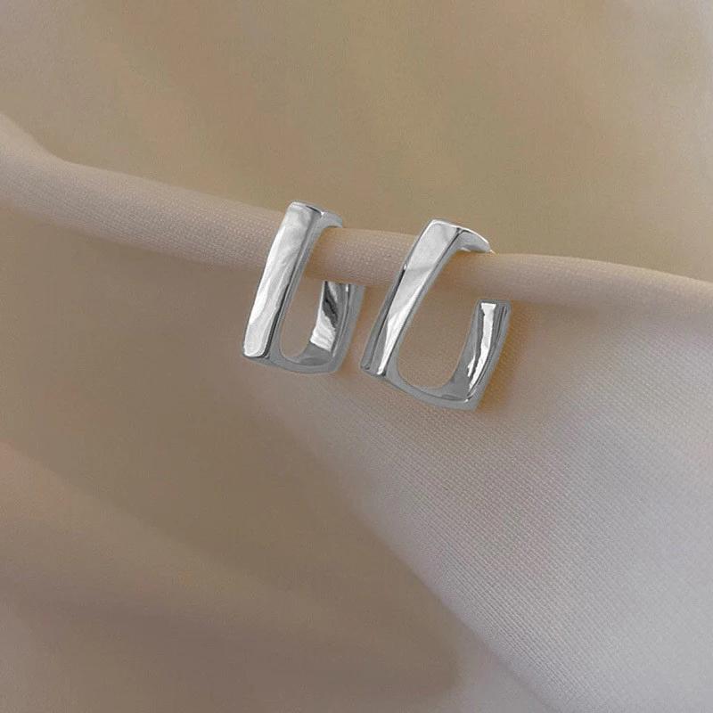 LATS Design Модные Ретро Геометрические Серьги-Кольца для Женщин Неправильные Легкие Простые Круглые Серьги Украшения Подарок