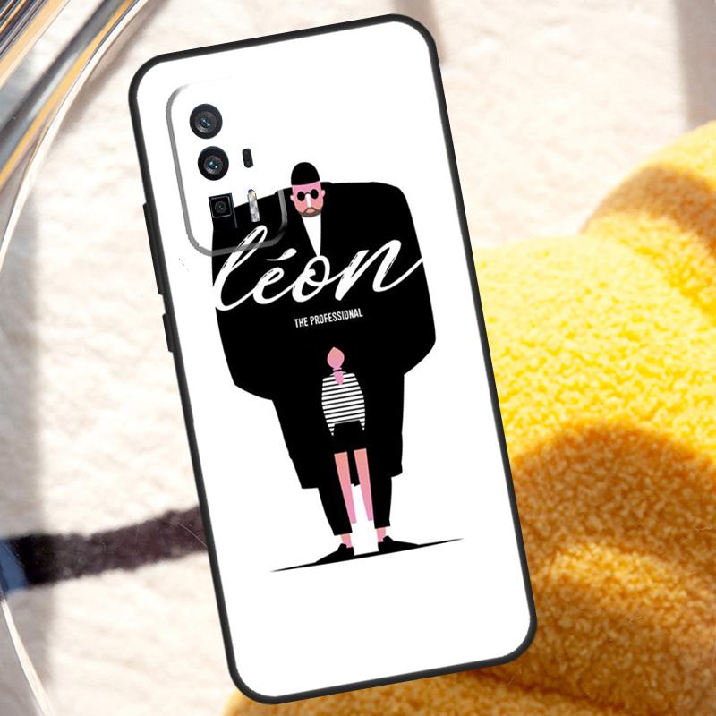 Leon The Professional Case For POCO X6 M6 X3 Pro X5 F3 F5 M5s Xiaomi 13 14 Ultra 12 Lite 11T 12T 13T Pro Cover
