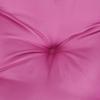 Chair Cushions 2 Pcs. Pink 40x40x7 cm Fabric
