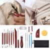Набор из 19 предметов для работы с глиной, наборы инструментов для лепки из керамики, инструмент для моделирования из глины, для резьбы, рисования, точек, лепки, формирования