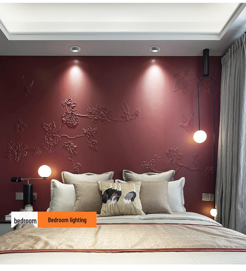 Светодиодный зумируемый встраиваемый потолочный светильник-спот на гибкой ножке для гостиной