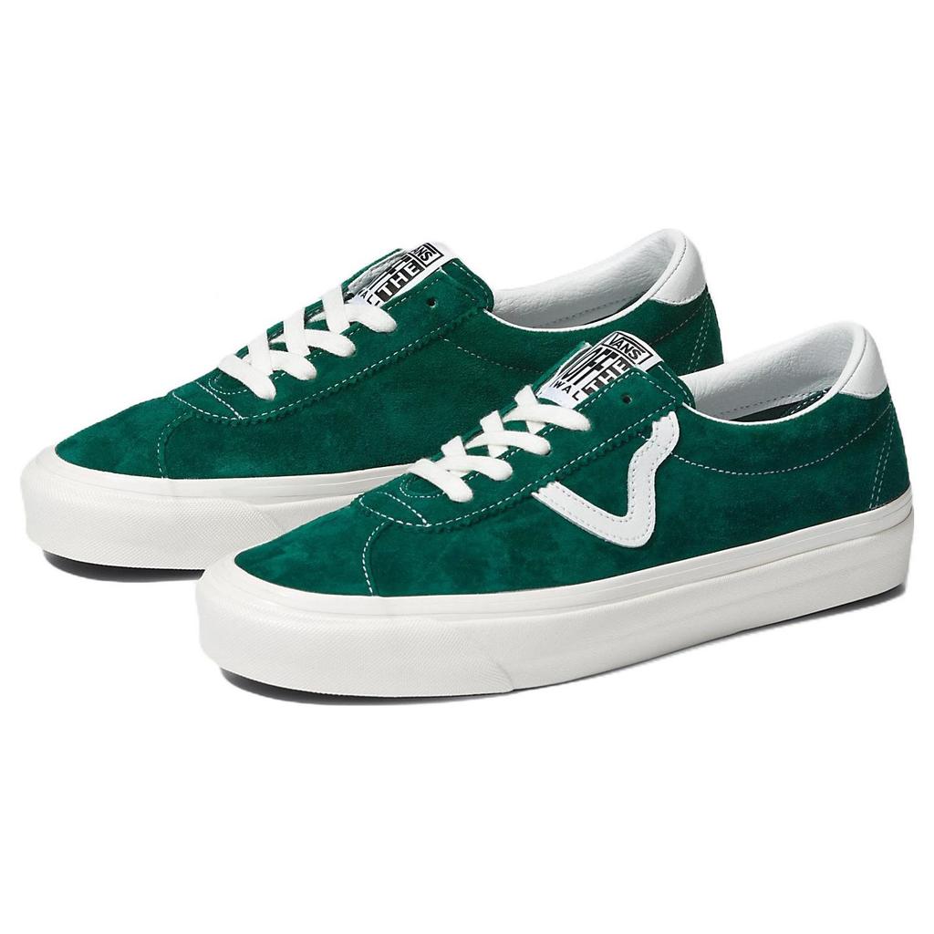Vans Style 73 DX Pig Suede - Dark Green White Unisex Sneakers VN0A7Q5ADRK