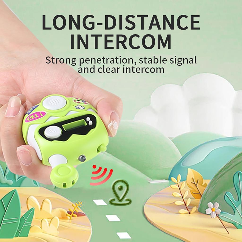 Rechargeable Children's Walkie Talkie, Handheld Walkie Talkie With Wearable Lanyard And Wrist, Gifts For Girls And Children's Birthdays/Christmas Toys