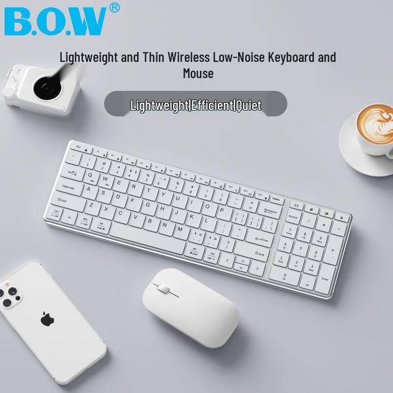 Беспроводная клавиатура и мышь B.O.W
