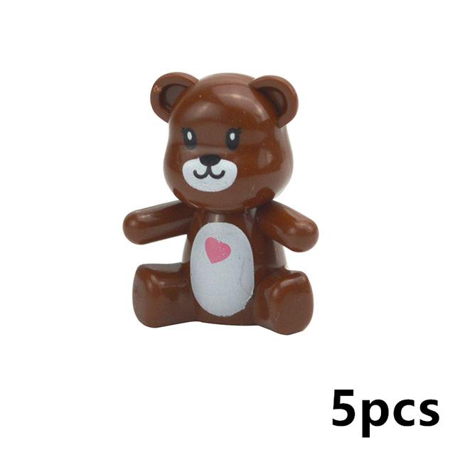 MOC Город Животные Строительные Блоки Фигурки Коза Овца Орел Сова Панда Попугай Чайка Пингвин Зоопарк Рам Аксессуары Кирпичики Игрушка Подарок