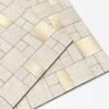 MOFIT Marble Wall Tile Sticker Kitchen Tile Rental Adhesive Tile Sheet Mosaic Tile Sticker DIY Waterproof Renovation Sheet Wall Sticker (5 Pieces,