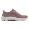 Skechers Go Walk Удобные Модные Простые Универсальные Низкие Кроссовки Женские Сникеры Серый Коричневый 125516-TPE