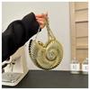 Design Sense of Conch Bag for Women Acrylic Bag Diagonal Chain Cross Bag Shaped New