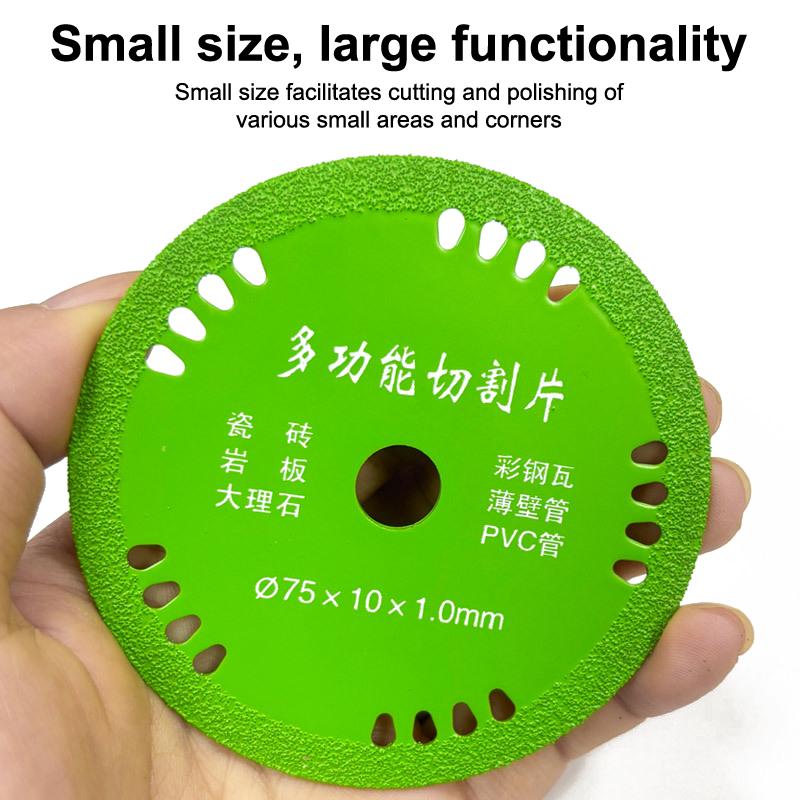 75 мм диски для резки стекла 3 дюйма 10 мм алмазные пилы для мрамора нефритовые винные бутылки шлифовальные режущие шлифовальные диски инструменты