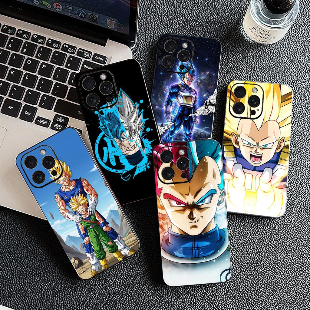 Cover for Samsung Galaxy S20 S22 S21 FE Ultra Plus A07 A17 A15 A16 A25 A57 A37 Casing Phone Case Comics Vegeta Dragon Gokus Ball