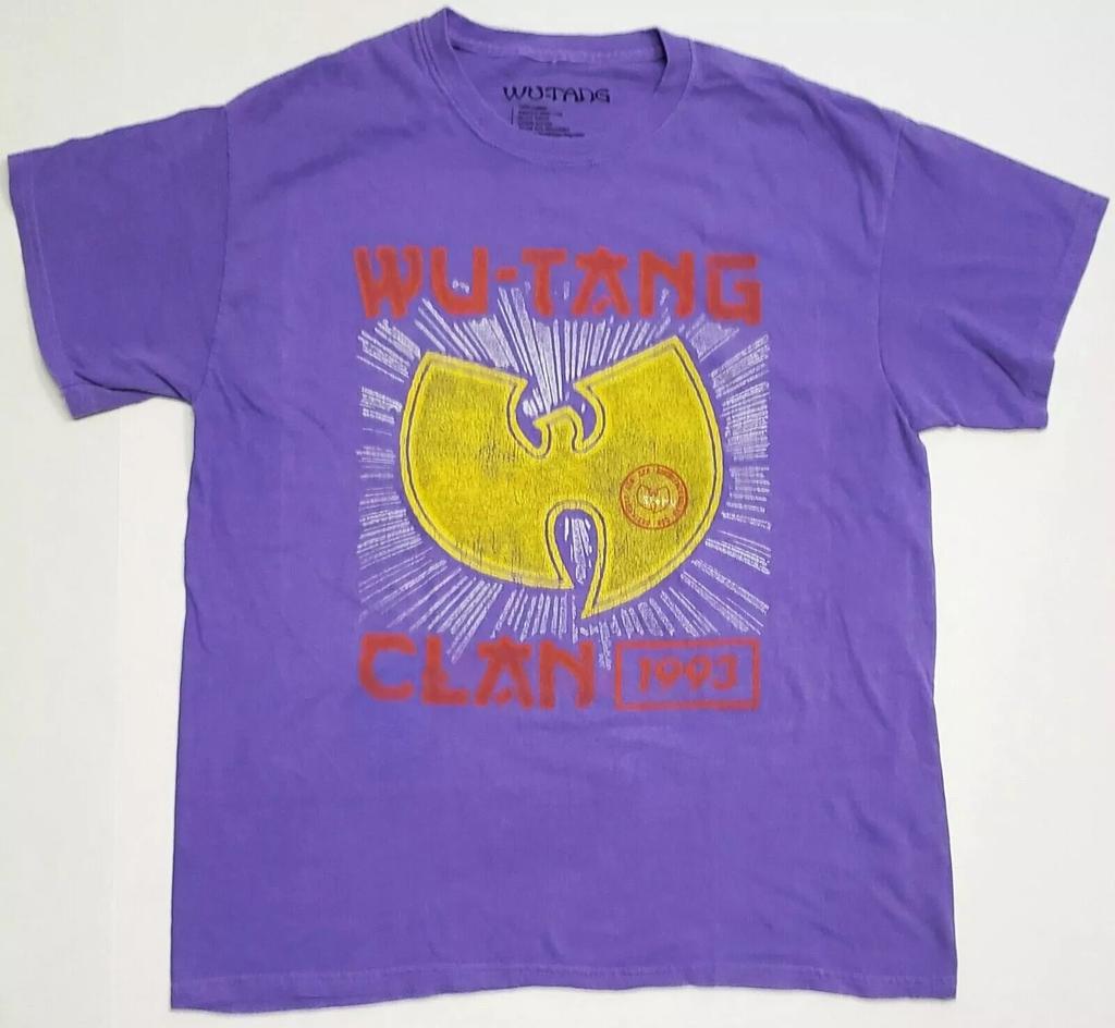 Wu Tang Clan T Shirt Distressed Mineral Wash