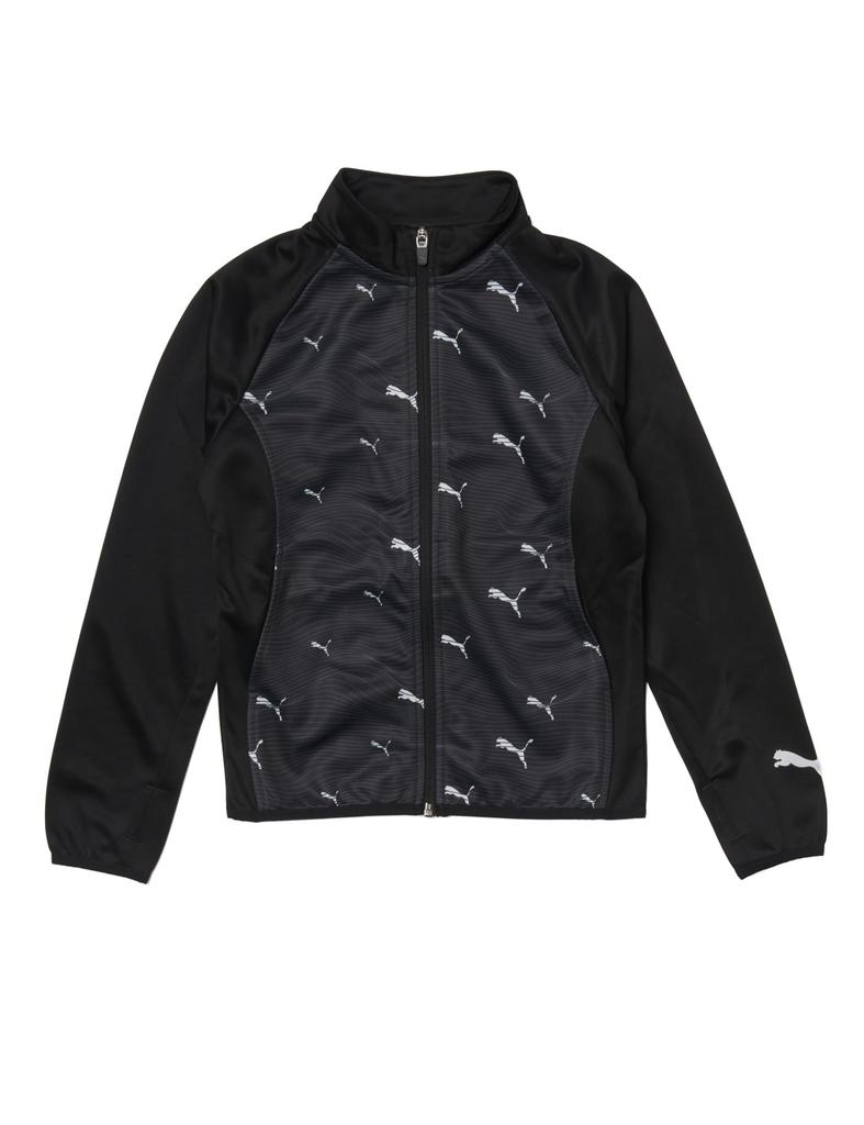 Puma Куртка с капюшоном ACTIVE SPORTS из полиэстера, черная, на молнии (681355) Мальчики, Весна/Лето 2024, (01)